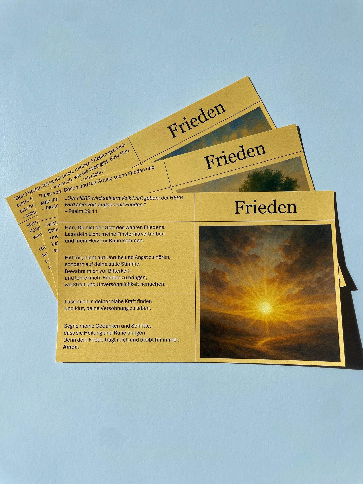 Frieden - 3Stk.