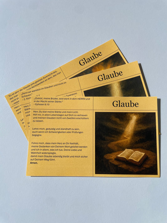 Glaube - 3Stk.