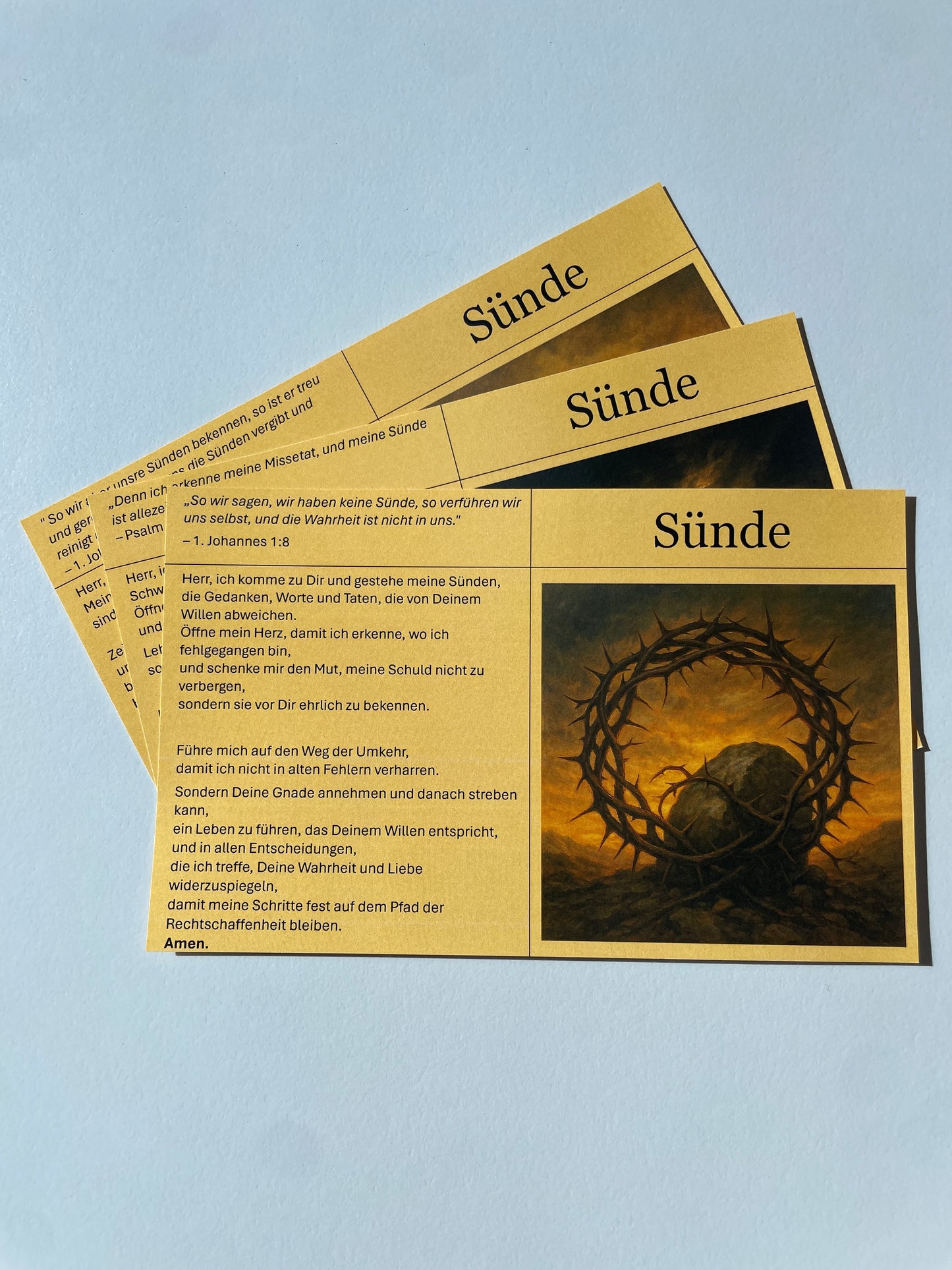 Sünde - 3Stk.