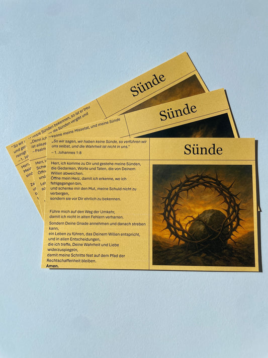 Sünde - 3Stk.
