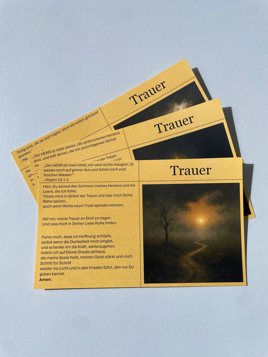 Trauer - 3Stk.