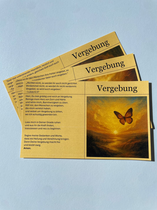 Vergebung - 3Stk.