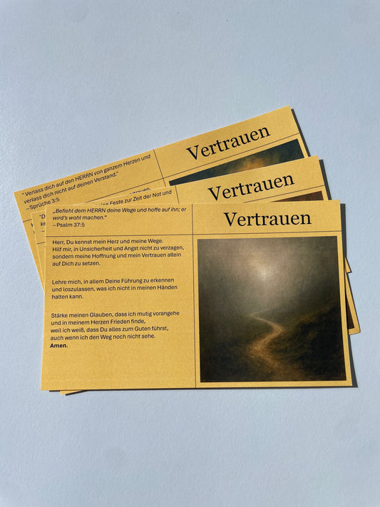 Vertrauen - 3Stk.