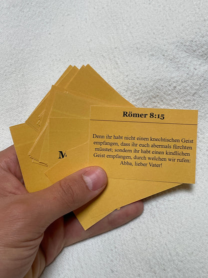 goodfruit Lernkarten Angst und Zweifel 20er-Set christlich