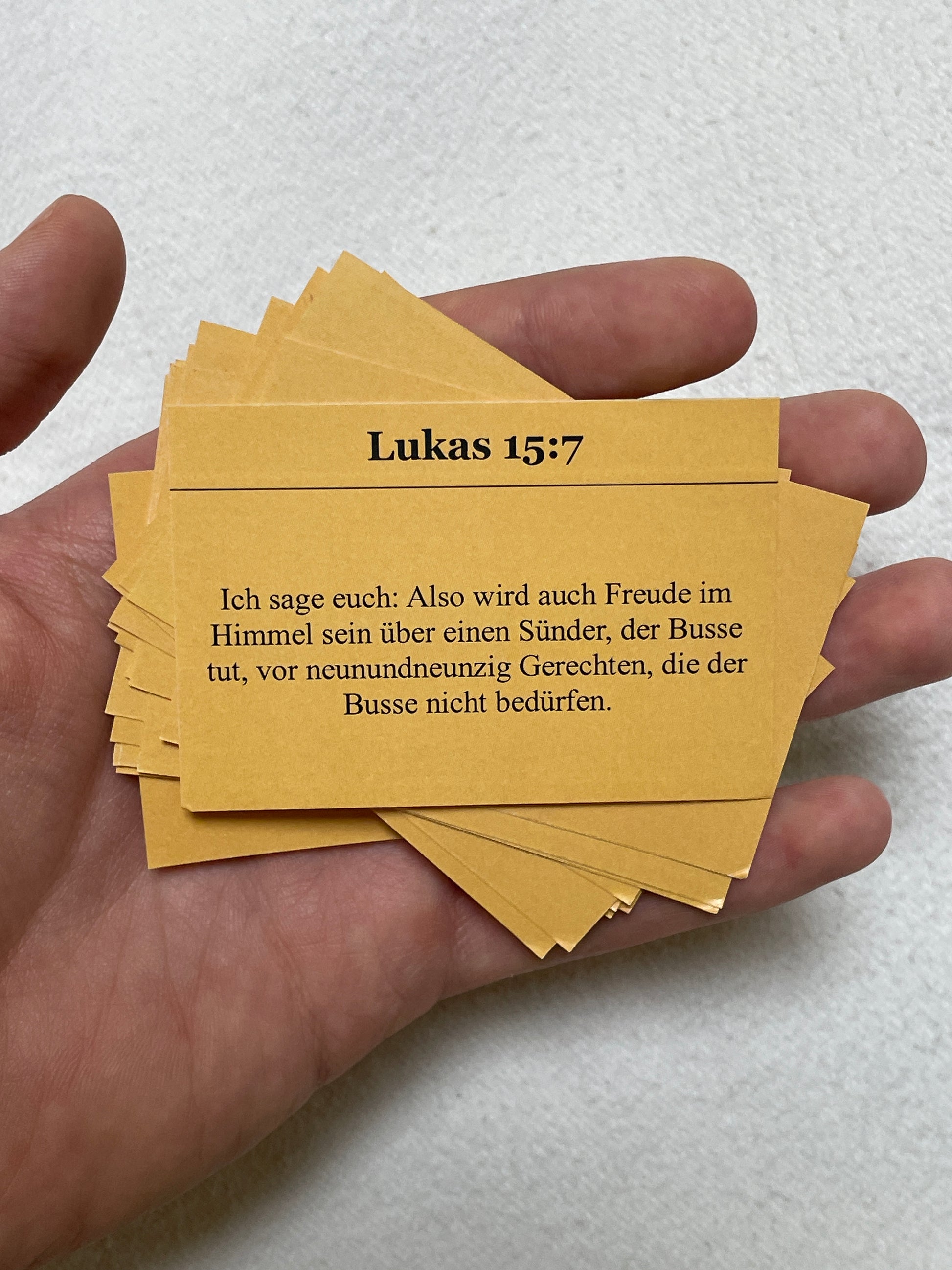 goodfruit Lernkarten Busse und Sünde 20er-Set christlich