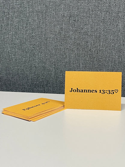 goodfruit Lernkarten Liebe und Vergebung 20er-Set christlich