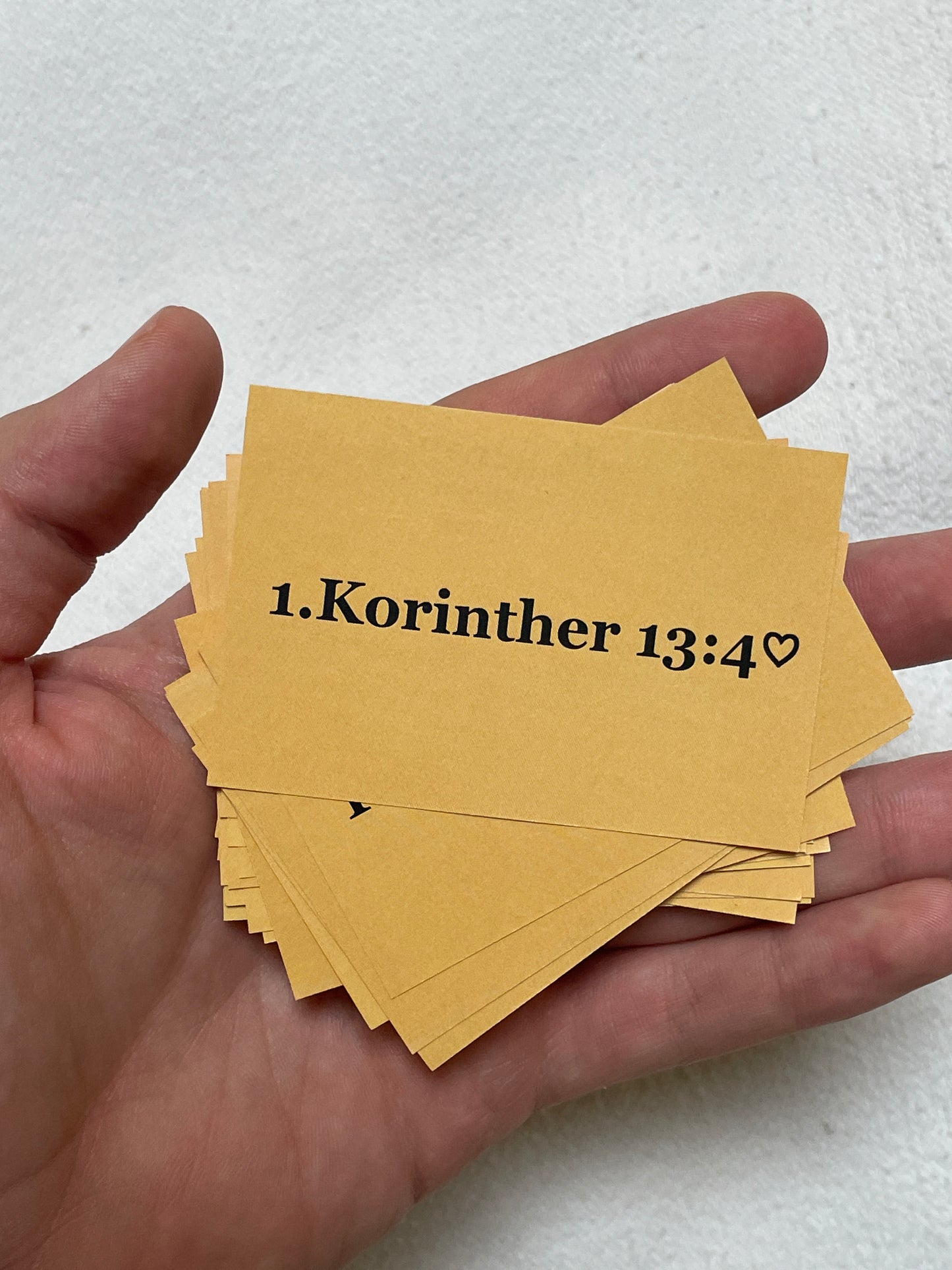 goodfruit Lernkarten Liebe und Vergebung 20er-Set christlich