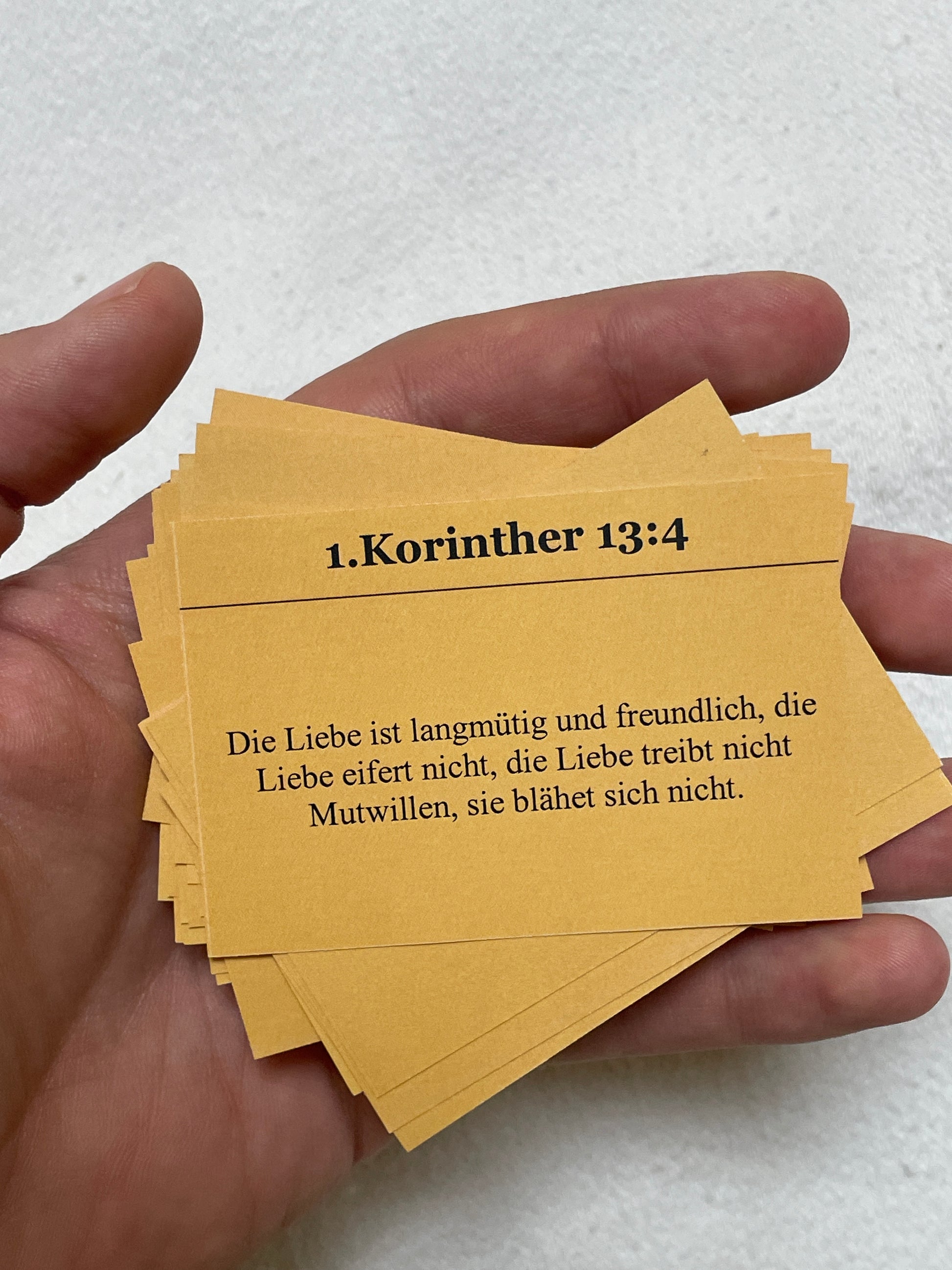 goodfruit Lernkarten Liebe und Vergebung 20er-Set christlich