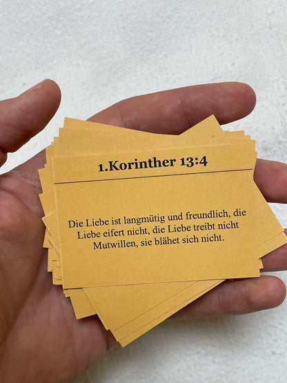 goodfruit Lernkarten Liebe und Vergebung 20er-Set christlich