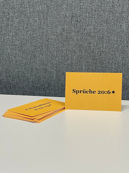 goodfruit Lernkarten Treue und Wachstum 20er-Set christlich