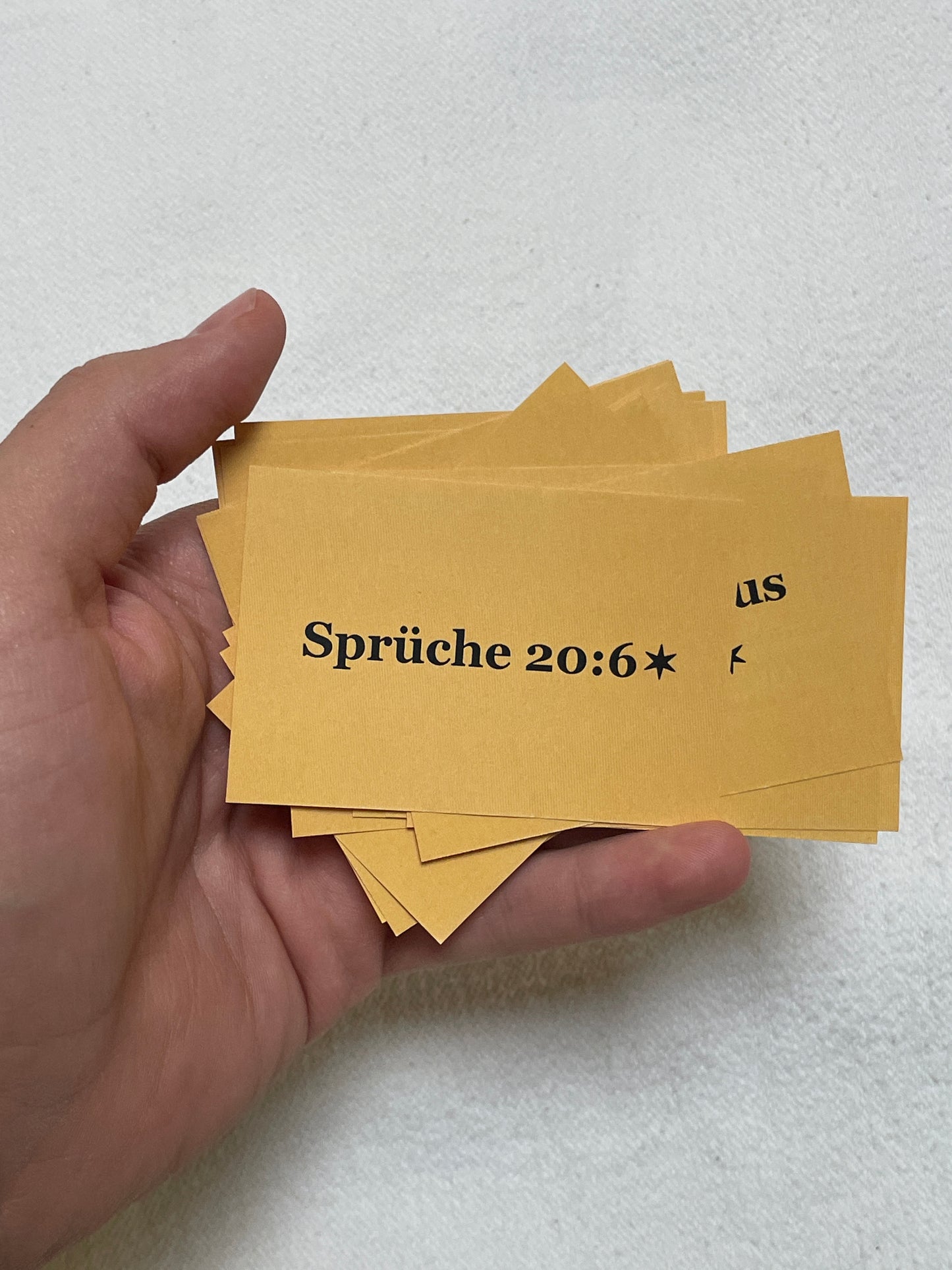 goodfruit Lernkarten Treue und Wachstum 20er-Set christlich